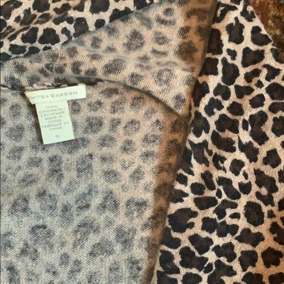 Cashmere cheetah cardigan - Picture 2 of 3
